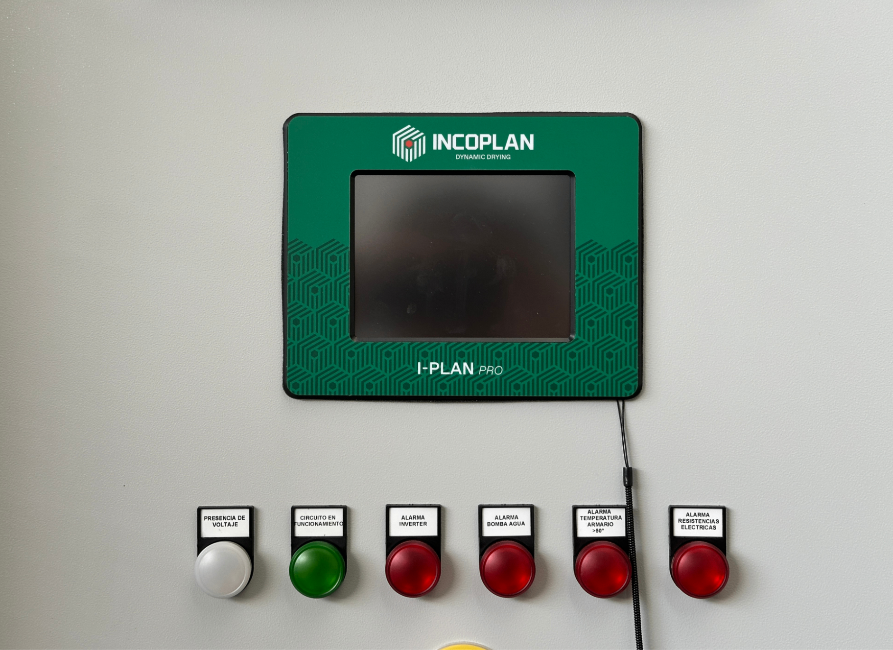 Centralina I-PLAN Series Incoplan con display touch a colori